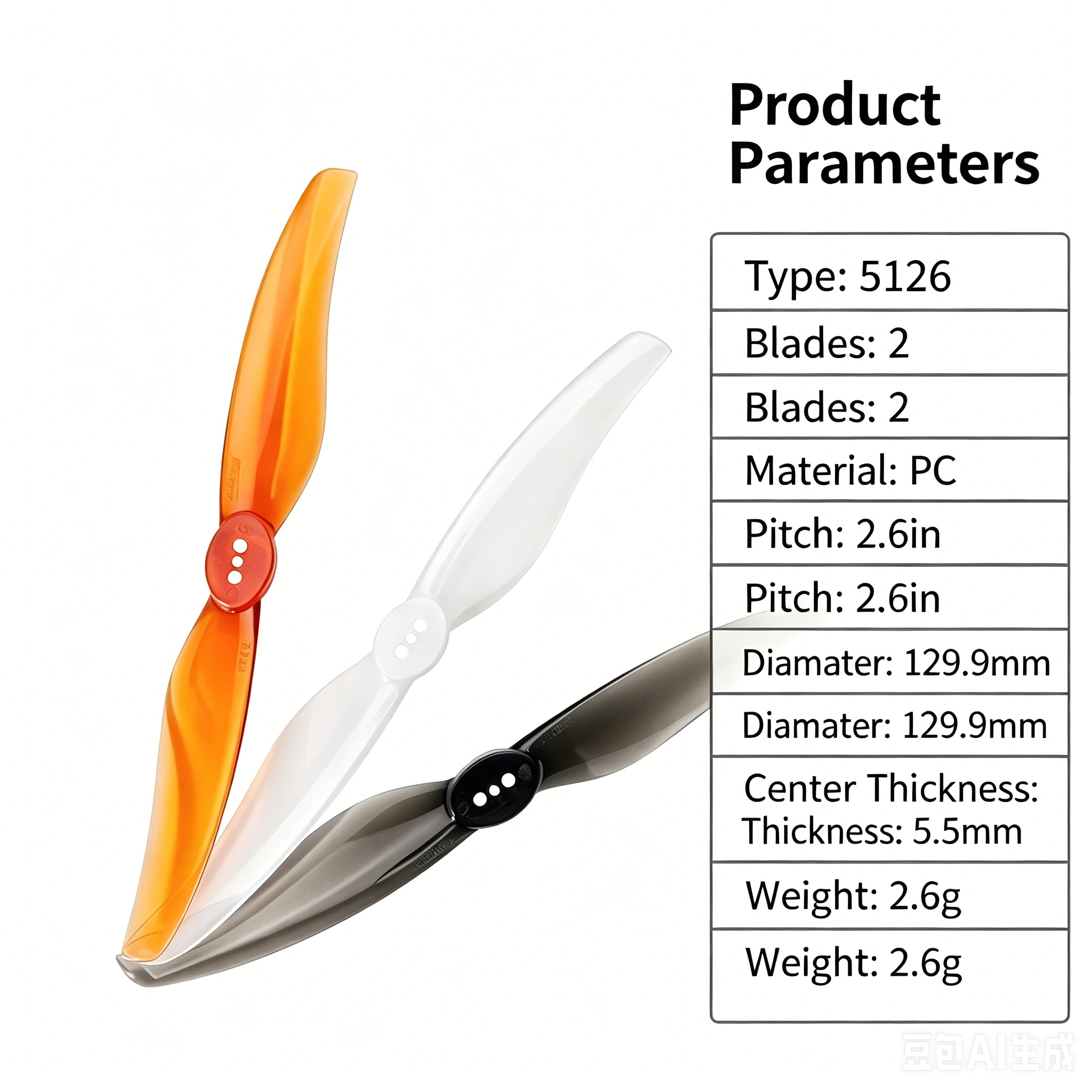 NEW 6-16Pairs /12-32pcs Gemfan - Rc Helicopter Parts avis et prix