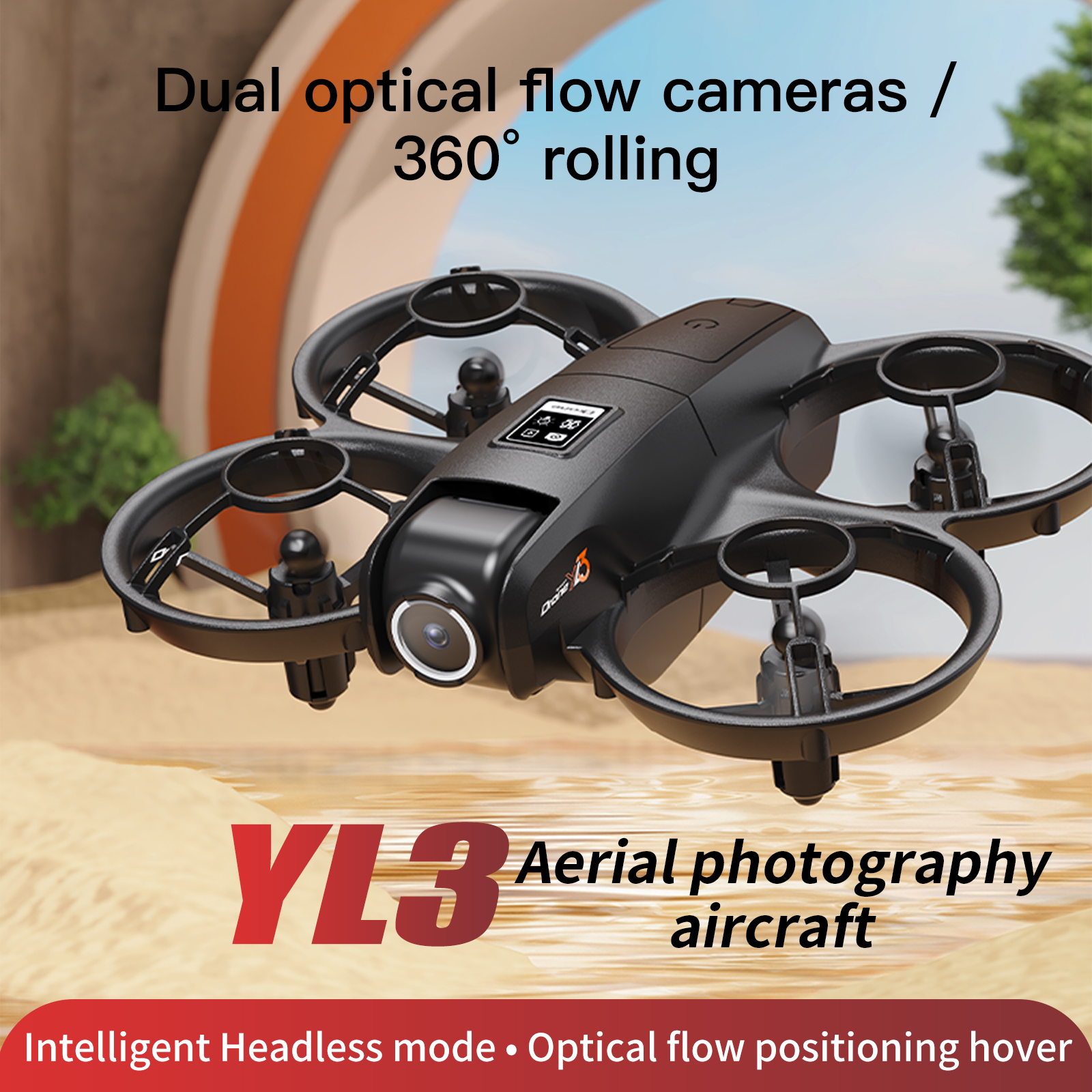 YL3 Remote-Controlled Drone wi - Rc Helicopter Case avis et prix