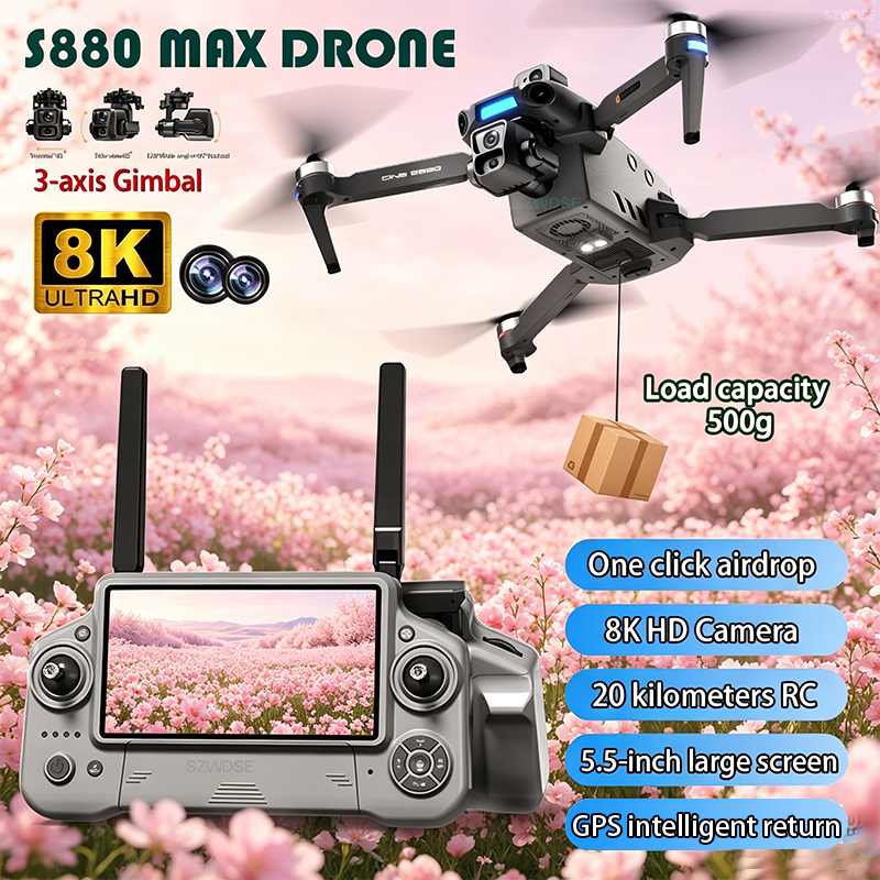 2026 New 8K Dual Camera Drone  - Rc Helicopter Charger avis et prix