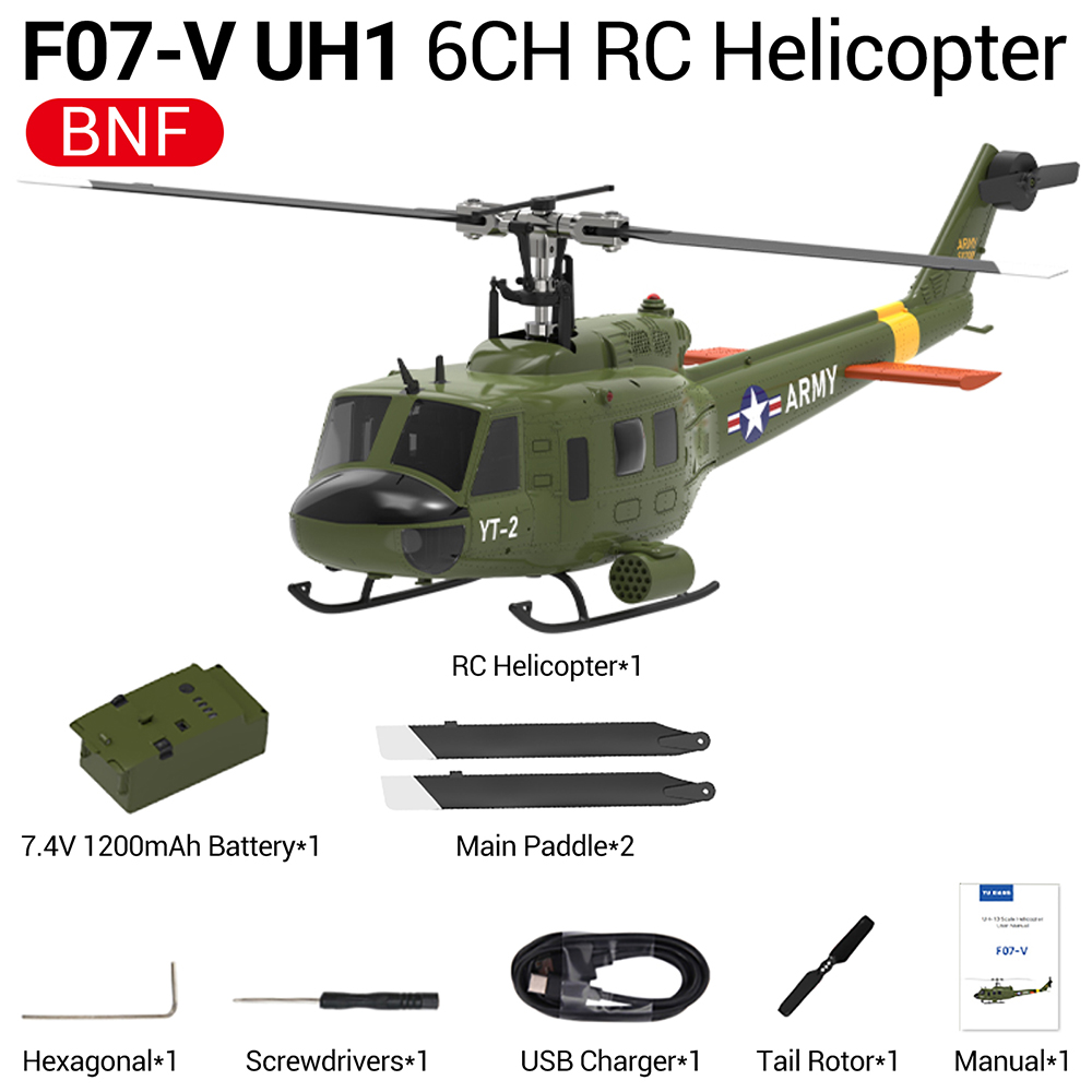 New YUXIANG RC Helicopter F07- - Rc Helicopter Gyro avis et prix