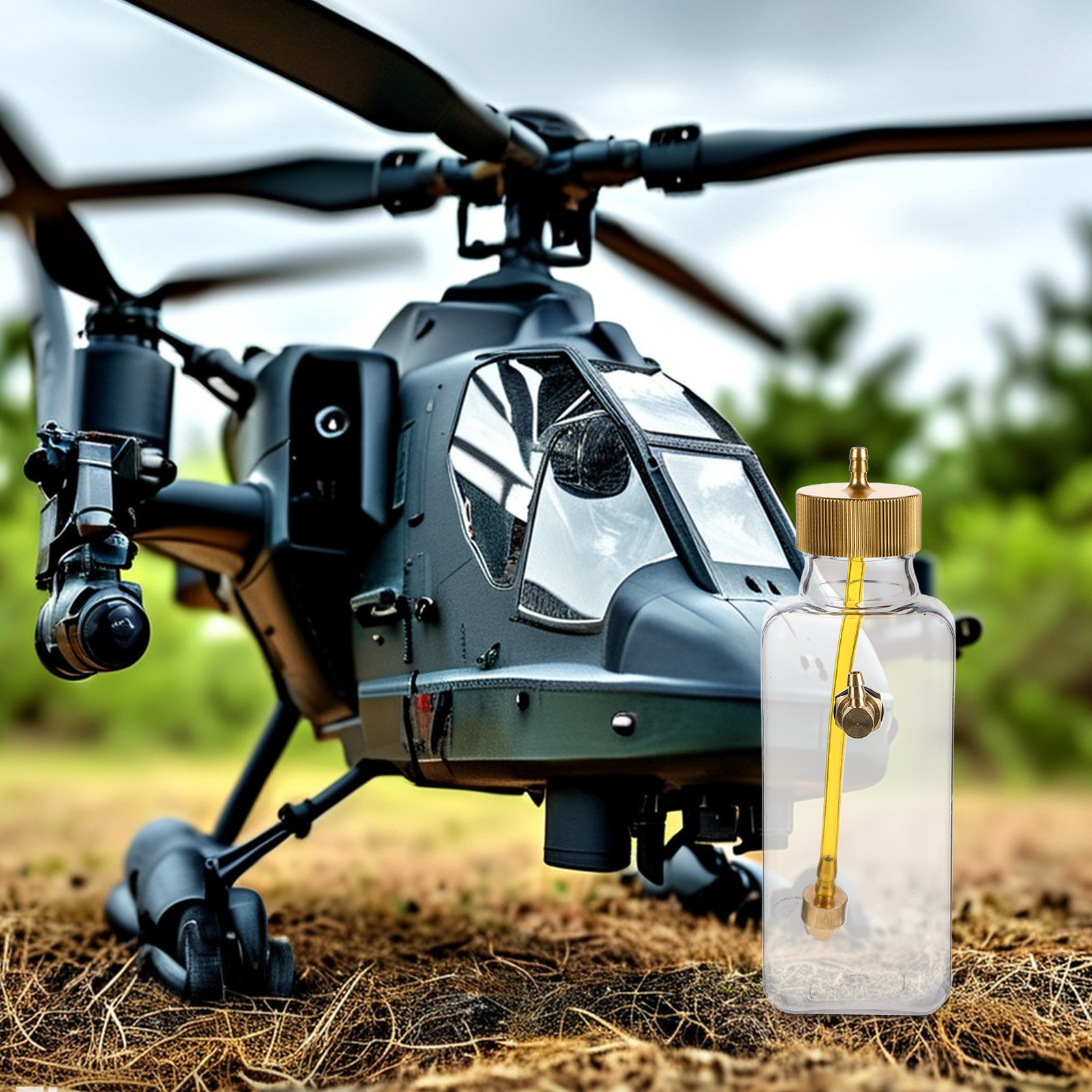 1Set Clear Plastic Rc Gas Tank - Rc Helicopter Gas avis et prix
